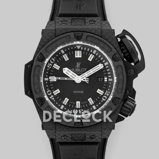 Replica Hublot King Power Oceanographic 4000m Diver Carbon |  Declock.