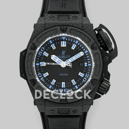 Replica Hublot King Power Oceanographic 4000m Diver Carbon |  Declock.