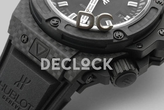 Replica Hublot King Power Oceanographic 4000m Diver Carbon | Declock.