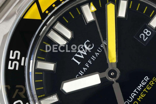 Replica IWC Aquatimer Automatic Black/Yellow Dial | Declock.