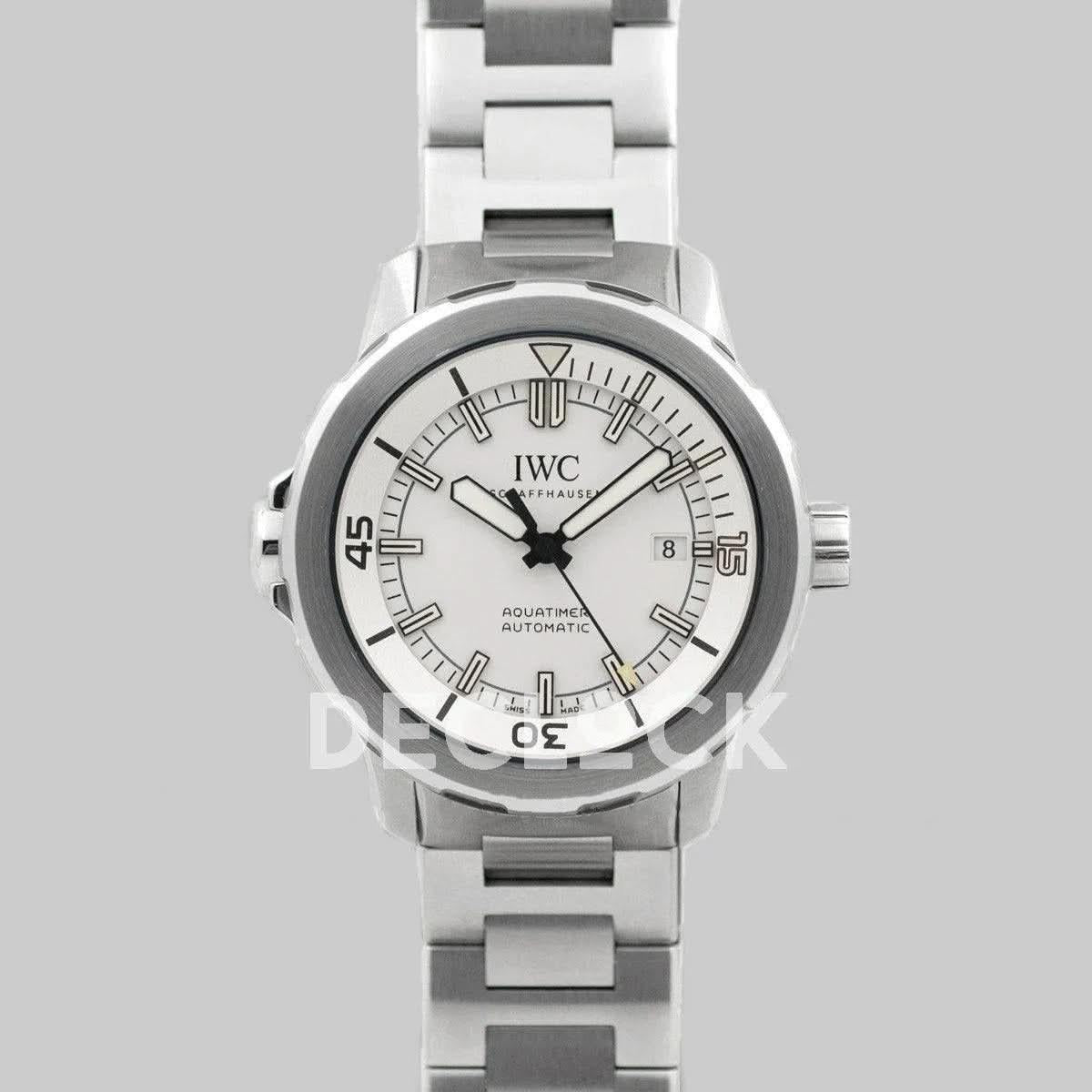 Replica IWC Aquatimer Automatic IW329004 White Dial |  Declock.