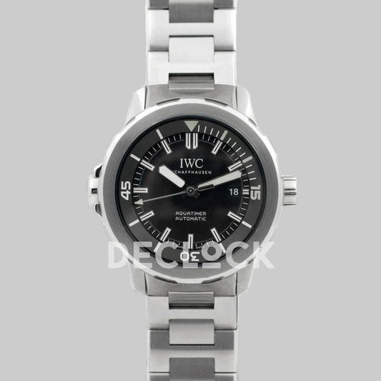 Replica IWC Aquatimer Automatic IW329004 Black Dial |  Declock.