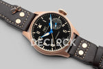 Replica IWC Big Pilot’s Watch Heritage IW501005 Black Dial in Bronze - Replica Watches