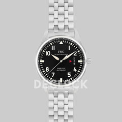 Replica IWC Mark XVII Black Dial on Steel Bracelet IW326504