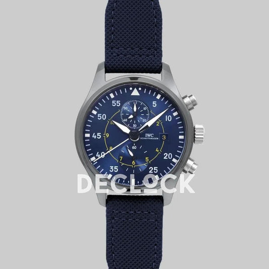 Replica IWC Pilot’s Watch Chronograph Edition ‘Blue Angels®’ IW389008 | Declock.