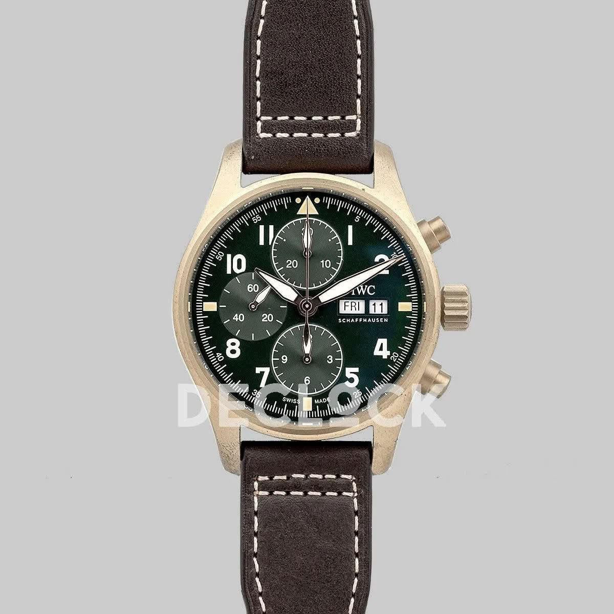 Replica IWC Pilot’s watch Chronograph Spitfire IW387902 |  Declock.