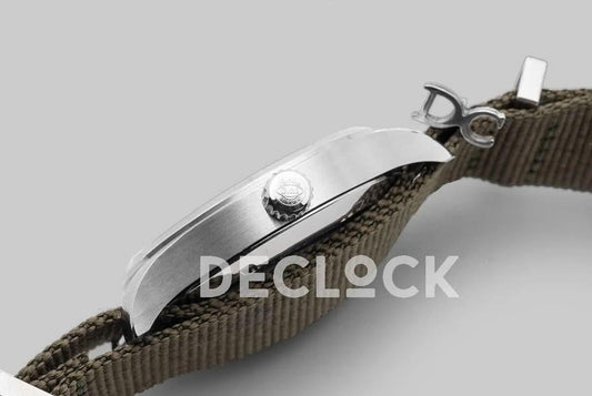 Replica IWC Pilot’s Watch Mark XVIII Edition (Tribute to Mark XI) IW327007 Black Dial in Steel | Declock.