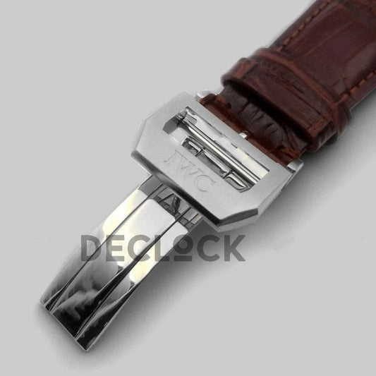 Replica IWC Portugieser Annual Calendar IW5035 White Dial in Steel |  Declock.