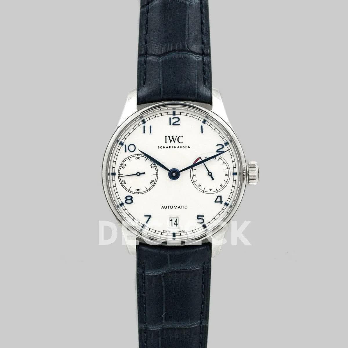 Replica IWC Portuguese Automatic 7 Day IW500107 Steel |  Declock.