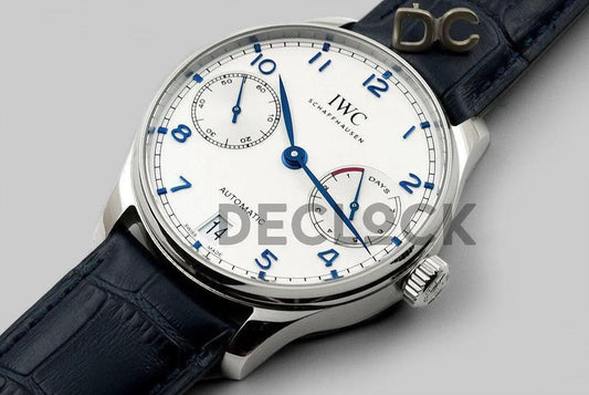 Replica IWC Portuguese Automatic 7 Day IW500107 Steel | Declock.