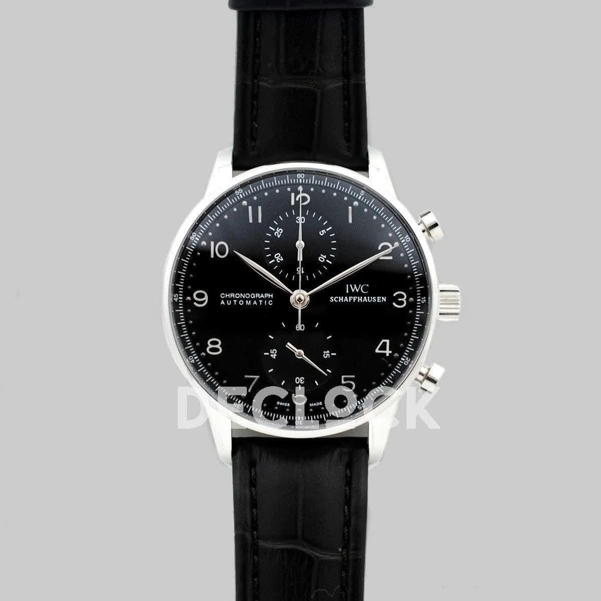 Replica IWC Portuguese Automatic Chronograph IW371447 Steel |  Declock.