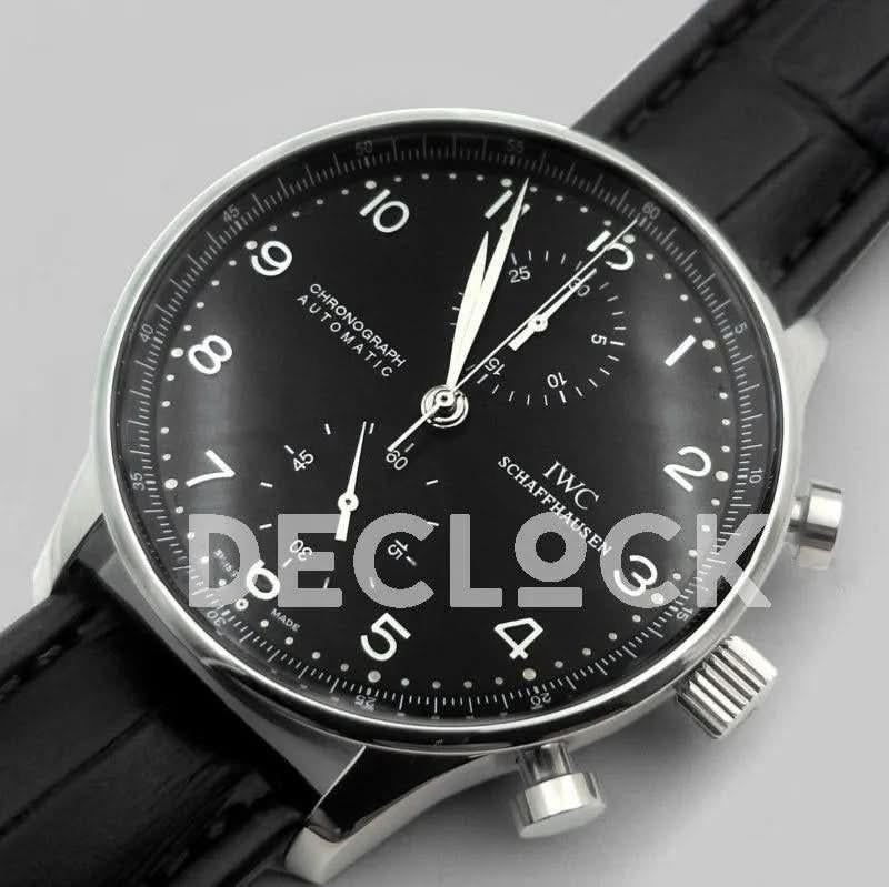 Replica IWC Portuguese Automatic Chronograph IW371447 Steel |  Declock.