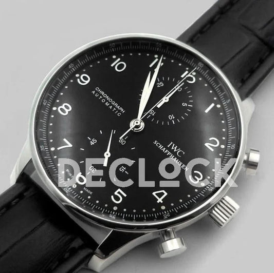 Replica IWC Portuguese Automatic Chronograph IW371447 Steel | Declock.