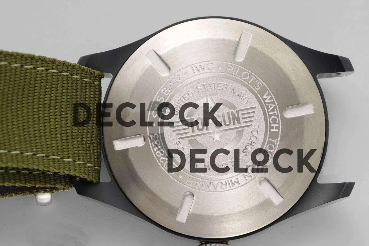 Replica IWC Top Gun Pilot Mark XVIII Limited “SFTI” |  Declock.