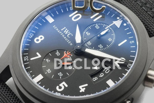 Replica IWC Top Gun Pilot’s Watch Chronograph IW388001 Ceramic | Declock.