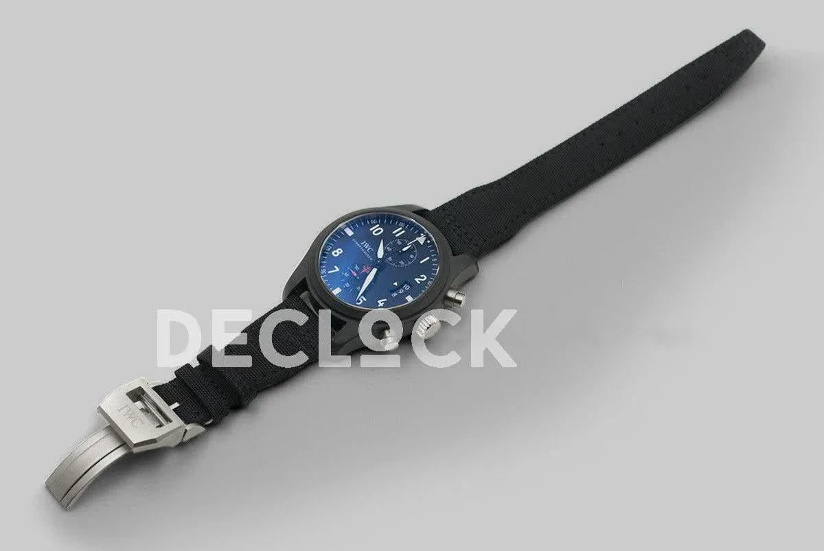Replica IWC Top Gun Pilot’s Watch Chronograph IW388001 Ceramic |  Declock.