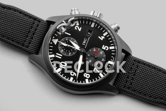 Replica IWC Top Gun Pilot’s Watch Chronograph IW389001 Ceramic |  Declock.