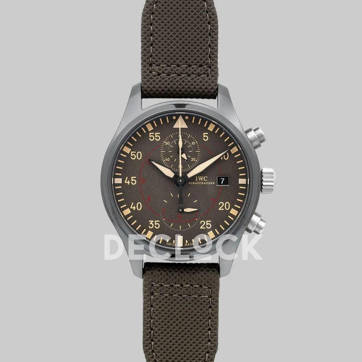 Replica IWC Top Gun Pilot’s Watch Chronograph IW389002 Miramar |  Declock.