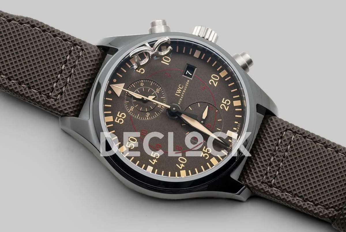 Replica IWC Top Gun Pilot’s Watch Chronograph IW389002 Miramar |  Declock.
