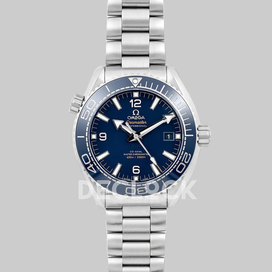 Replica Omega Planet Ocean 600m Omega Co-Axial Master Chronometer 43.5mm Blue Dial - Replica Watches