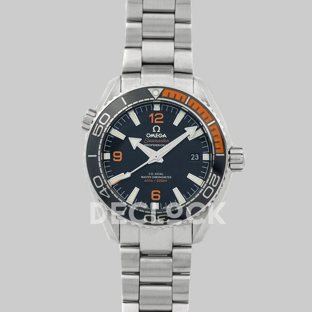 Replica Omega Seamaster 2016 Planet Ocean 600m Co-Axial Master Chronometer 43.5mm Black Dial - Replica Watches