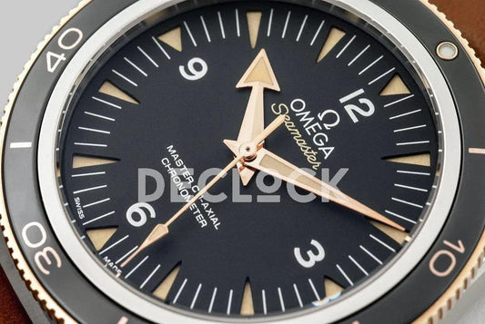 Replica Omega Seamaster 300 Sedna Gold in Steel | Declock.