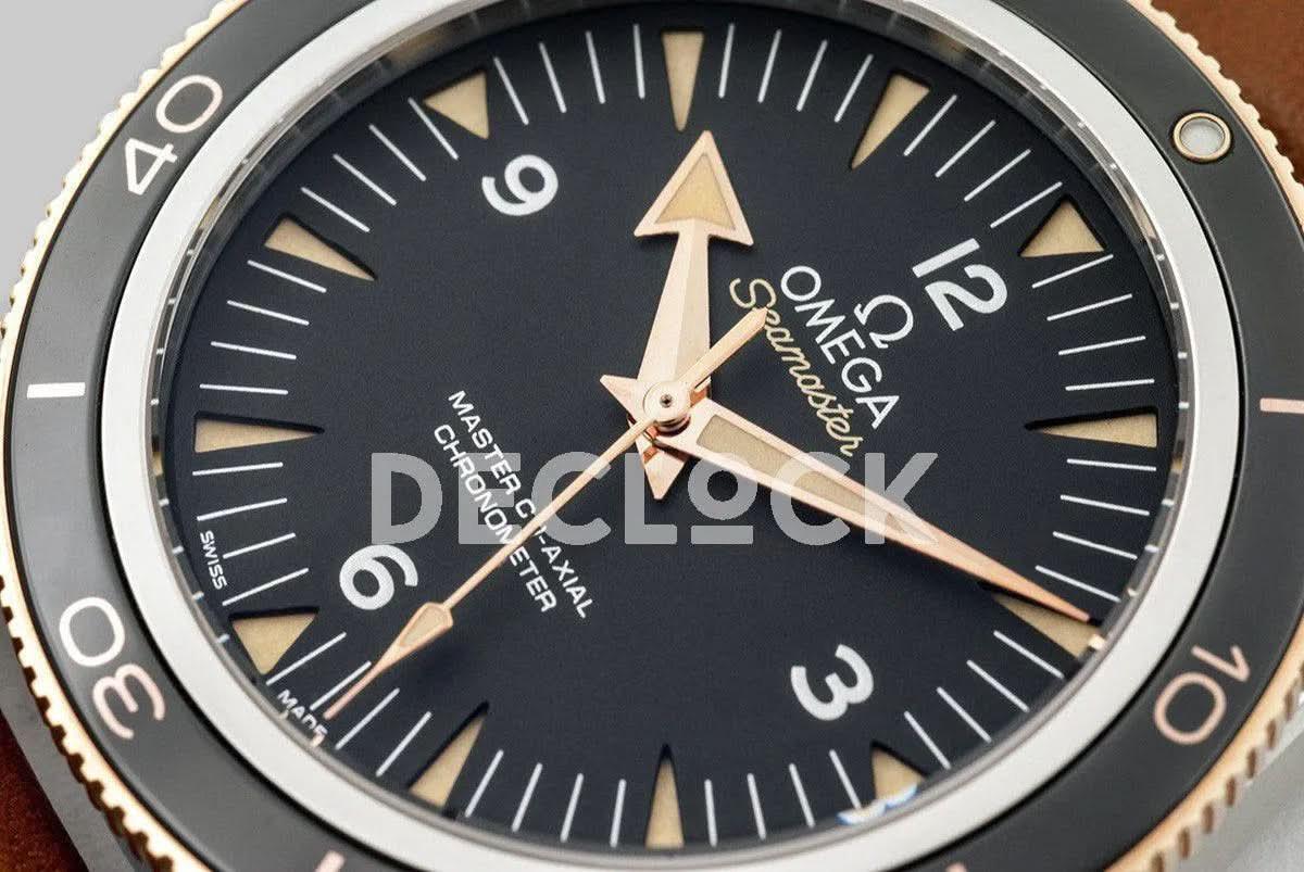 Replica Omega Seamaster 300 Sedna Gold in Steel |  Declock.