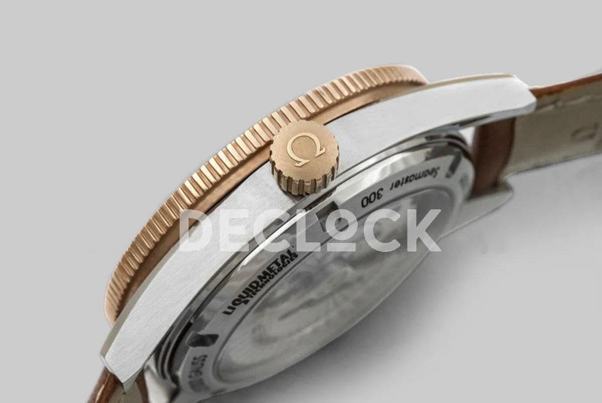 Replica Omega Seamaster 300 Sedna Gold in Steel