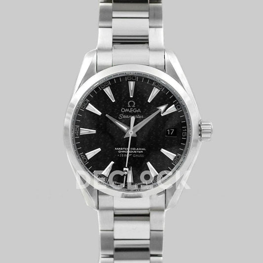 Replica Omega Seamaster Aqua Terra 150m ‘James Bond’ Black Dial |  Declock.