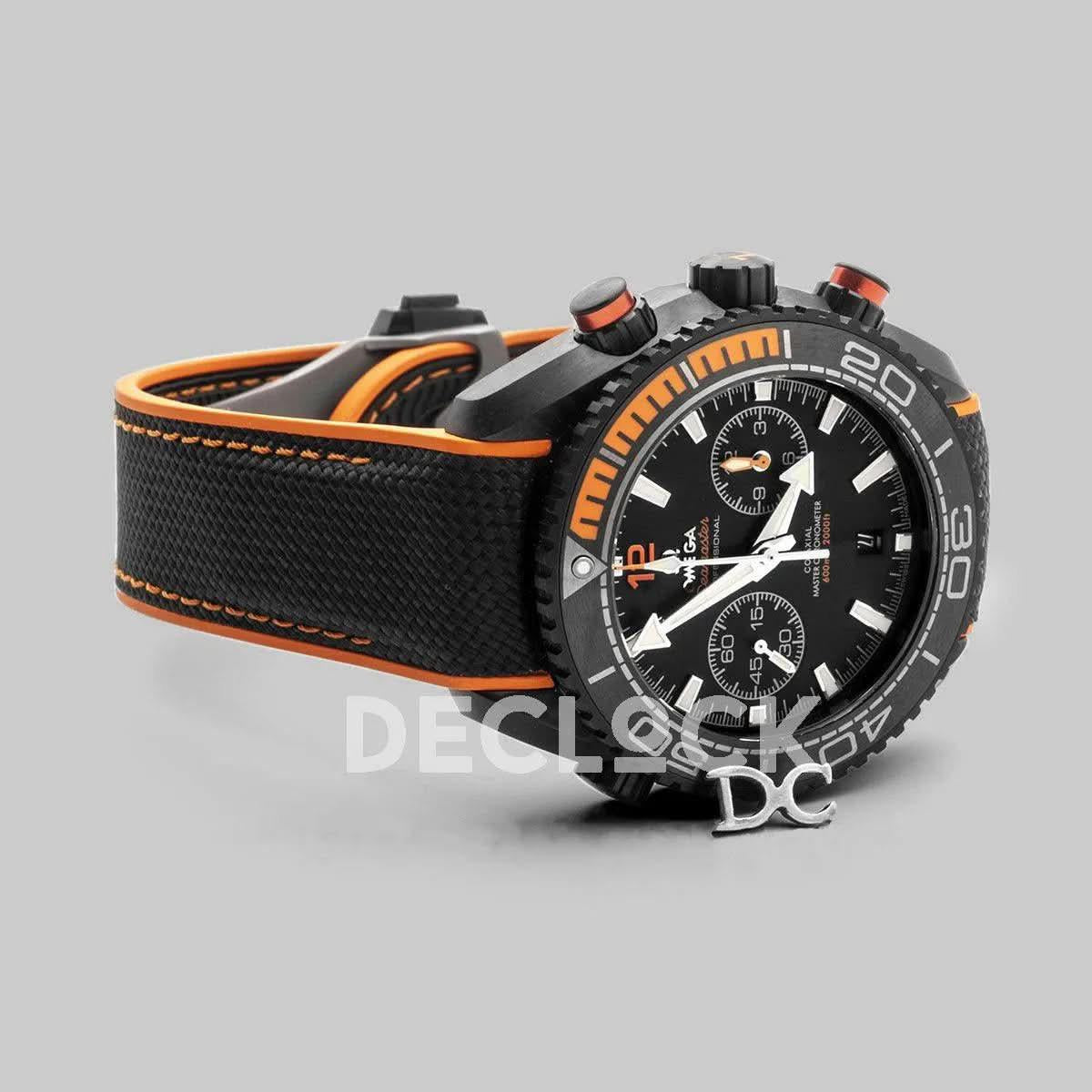 Replica Omega Seamaster Planet Ocean 600m Master Chronometer ‘Deep Black’ |  Declock.
