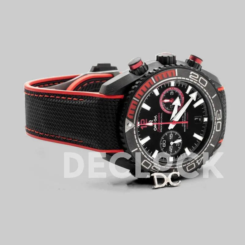 Replica Omega Seamaster Planet Ocean 600m Volvo Ocean Race ‘Deep Black Chronograph Limited Edition’ - Replica Watches