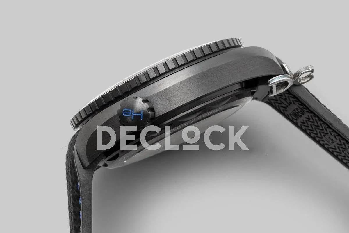 Replica Omega Seamaster Planet Ocean GMT “Deep Black” Blue Ceramic |  Declock.