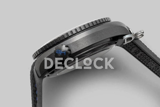 Replica Omega Seamaster Planet Ocean GMT “Deep Black” Blue Ceramic |  Declock.