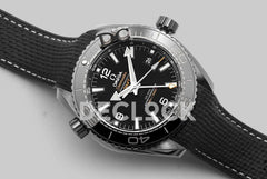 Replica Omega Seamaster Planet Ocean GMT “Deep Black” Ceramic