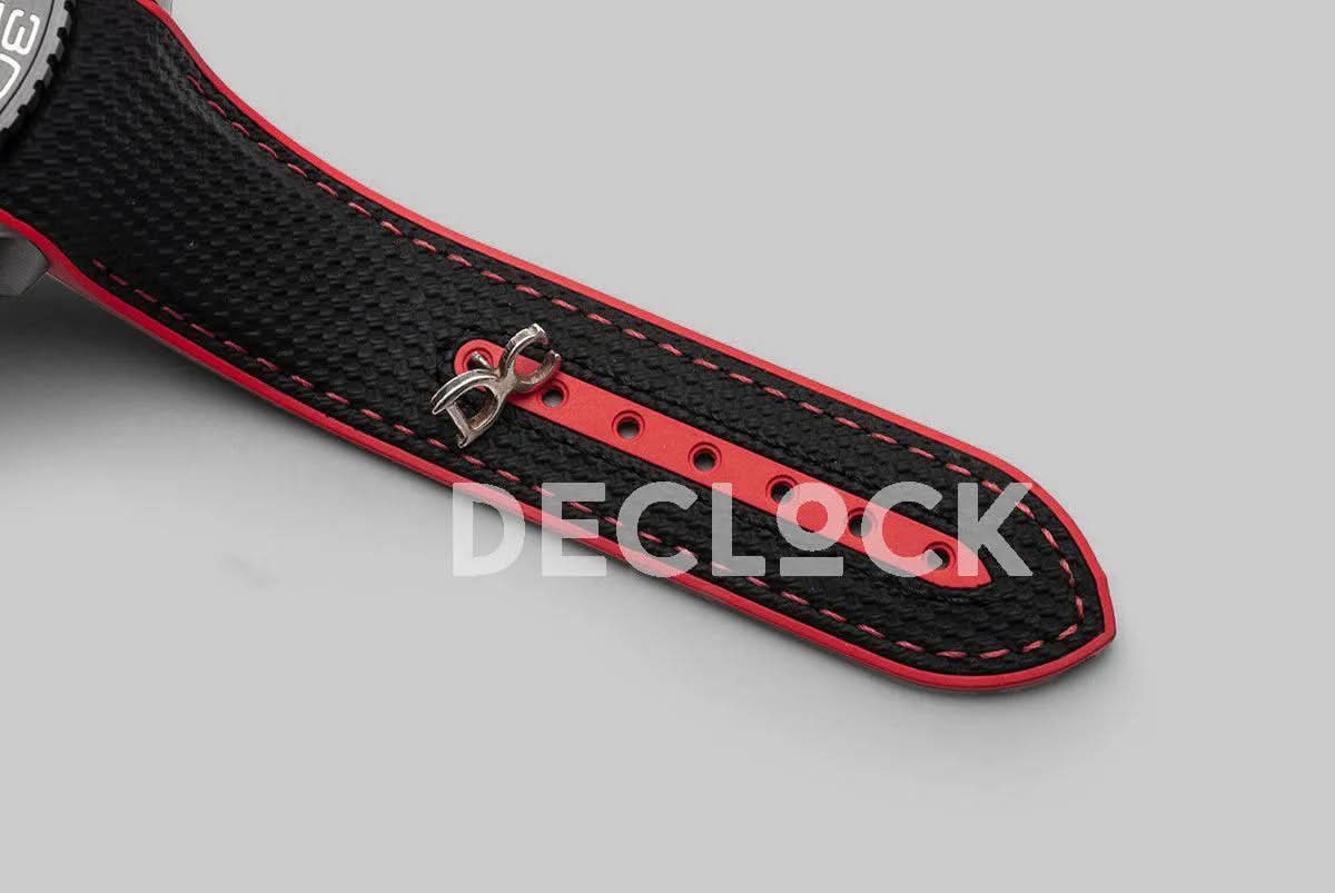 Replica Omega Seamaster Planet Ocean GMT “Deep Black” Red Ceramic