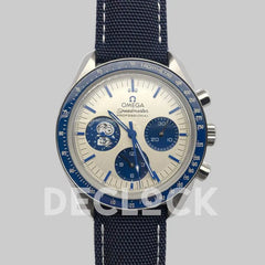 Replica Omega Speedmaster Anniversary Series Co-Axial Master Chronometer Chronograph 42mm “Silver Snoopy Award” Blue Ref: 310.32.42.50.02.001