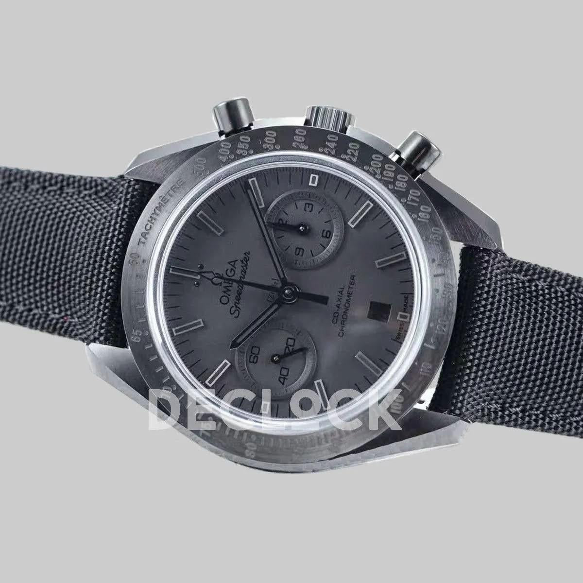 Replica Omega Speedmaster Dark Side of the Moon Co-Axial Chronometer Chronograph |  Declock.