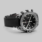 Replica Omega Speedmaster Moonwatch Co-Axial Chronograph ‘Dark Side of The Moon’ with White Tachymeter - Replica Watches