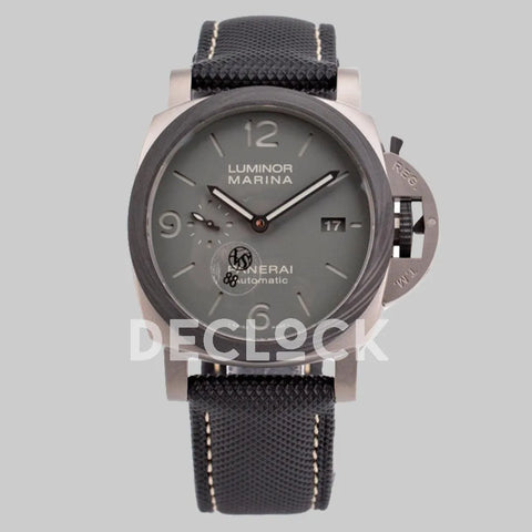 Replica Panerai PAM 1662 Luminor on Black Kevlar Composite Strap