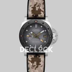 PAM1323 Submersible Navy Seal Rubber Titanium