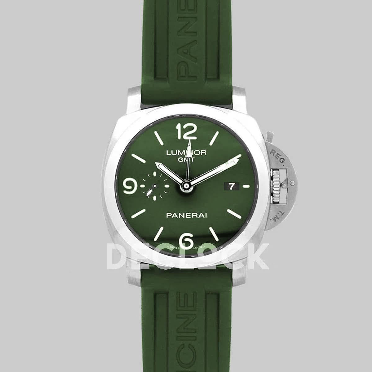 Replica Panerai PAM320 Luminor Marina 1950 3 Days GMT Automatic |  Declock.