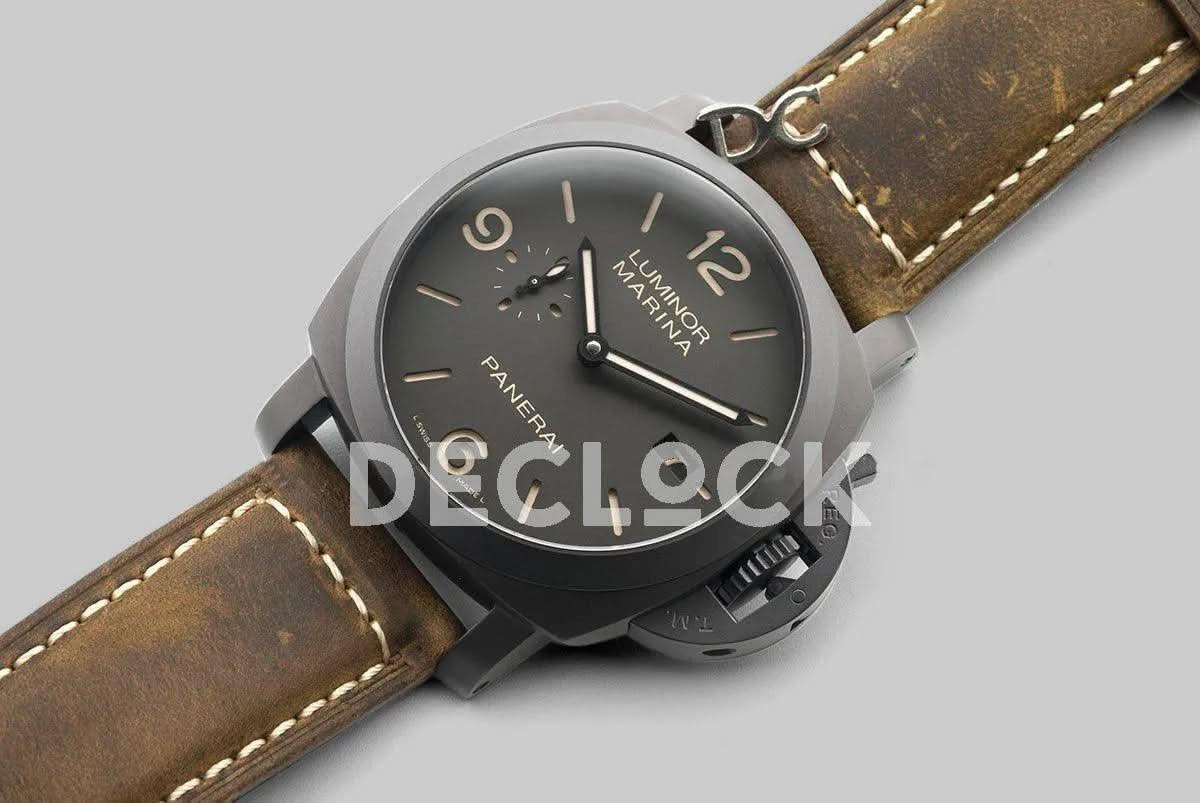 Replica Panerai PAM386 Luminor Marina 1950 3 Days Automatic Composite |  Declock.