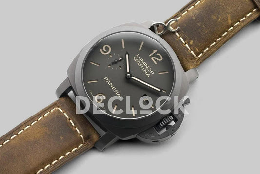 Replica Panerai PAM386 Luminor Marina 1950 3 Days Automatic Composite | Declock.