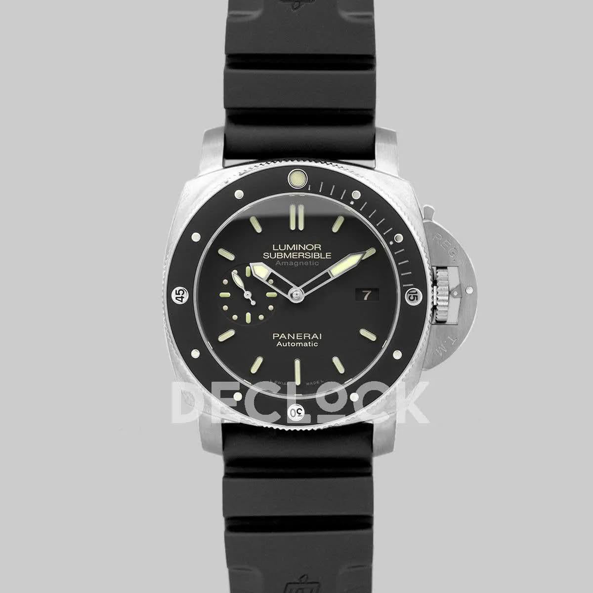 Replica Panerai PAM389 Luminor Submersible 1950 Amagnetic 3 Days Automatic Titanio |  Declock.