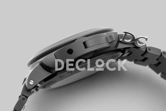 Replica Panerai PAM438 TUTTONERO Luminor 1950 3 Days GMT Automatic Ceramica |  Declock.