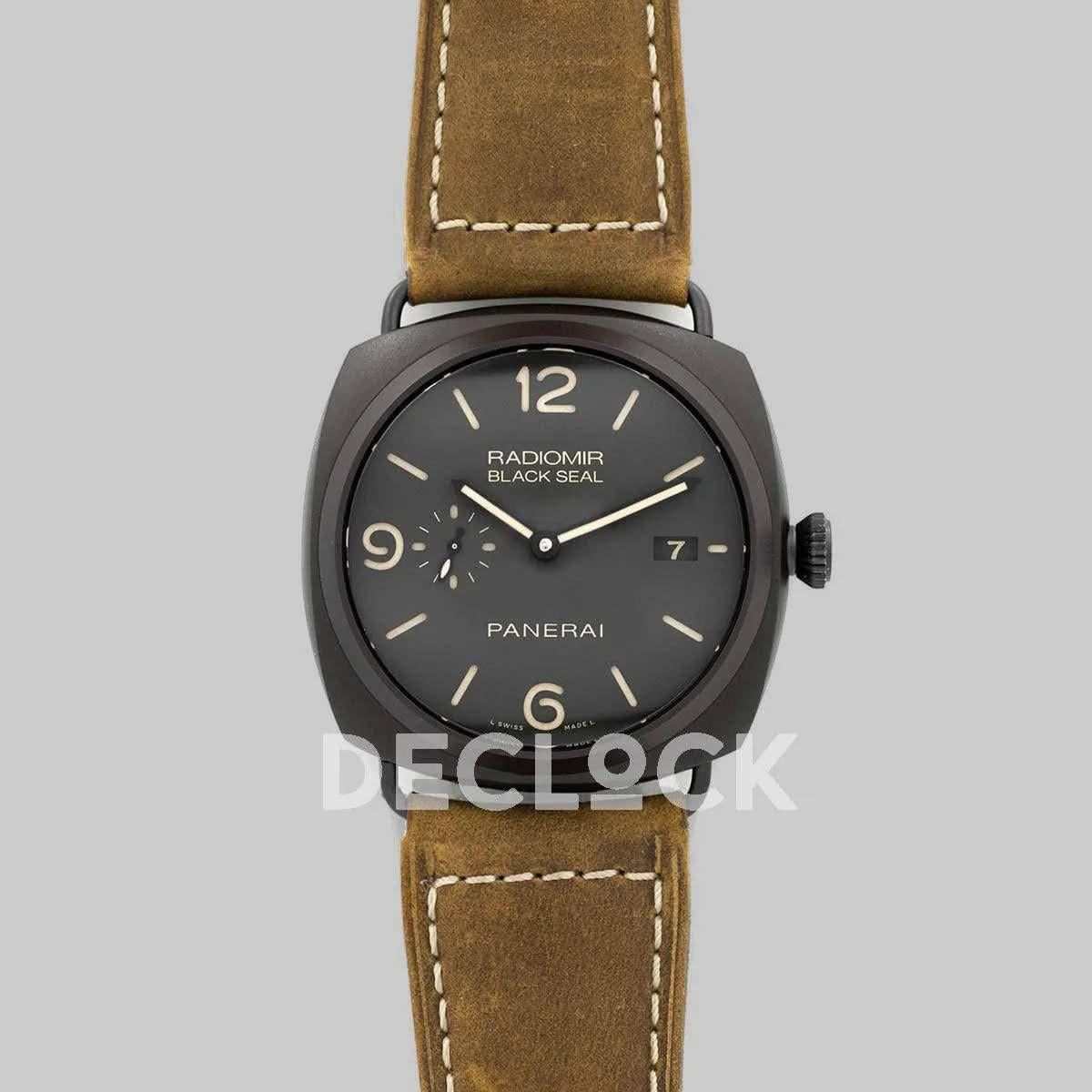 Replica Panerai PAM505 Radiomir Composite Black Seal 3 Days |  Declock.