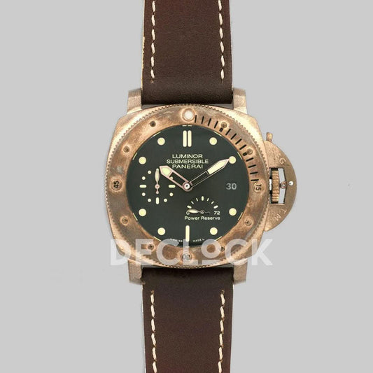 Replica Panerai PAM507 Luminor Submersible 1950 3 Days Power Reserve Automatic Bronzo | Declock.