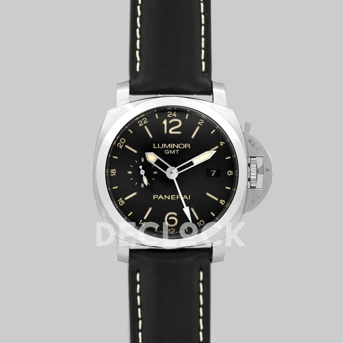 Replica Panerai PAM531 Luminor 1950 3 Days GMT Automatic |  Declock.