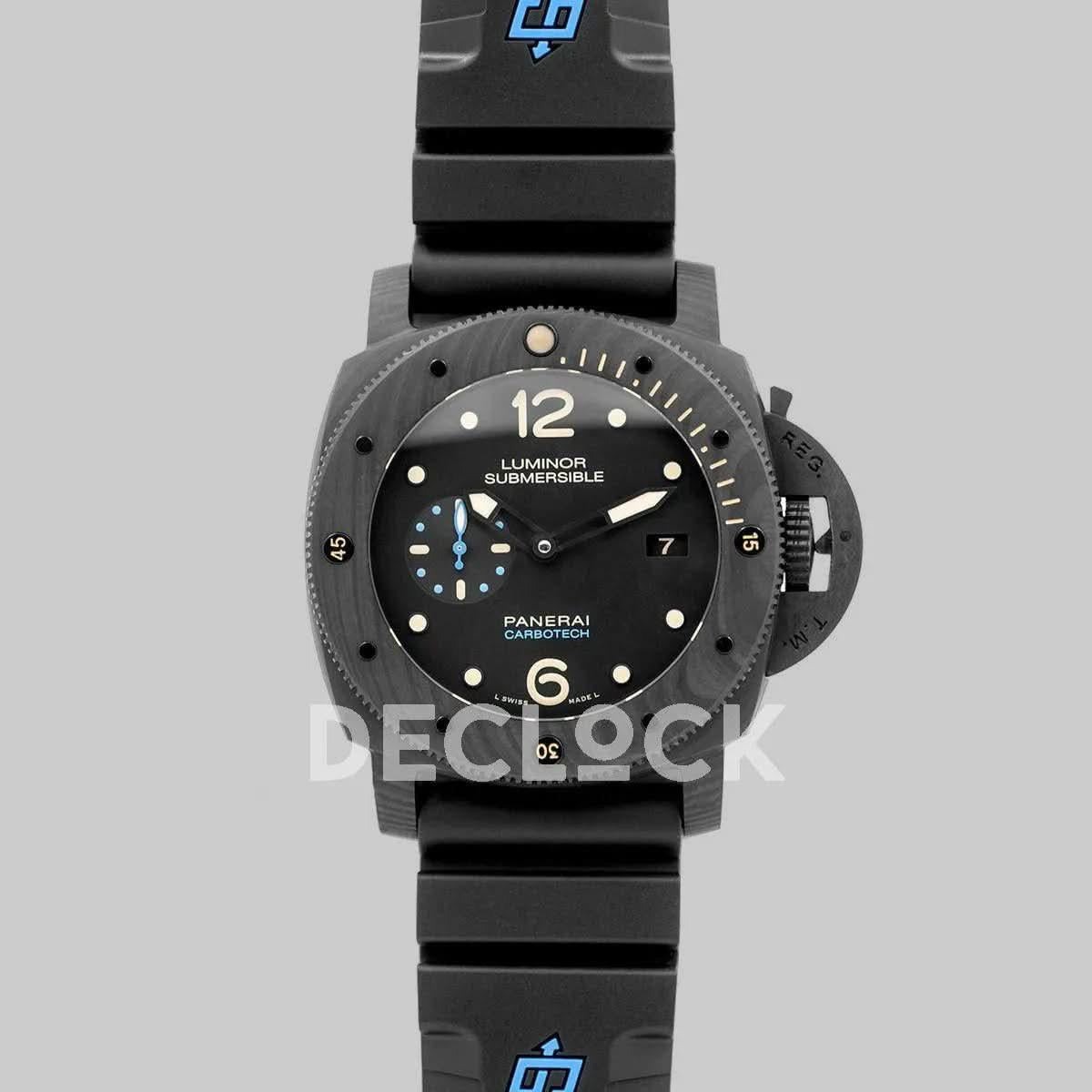 Replica Panerai PAM616 Luminor Submersible Carbotech |  Declock.