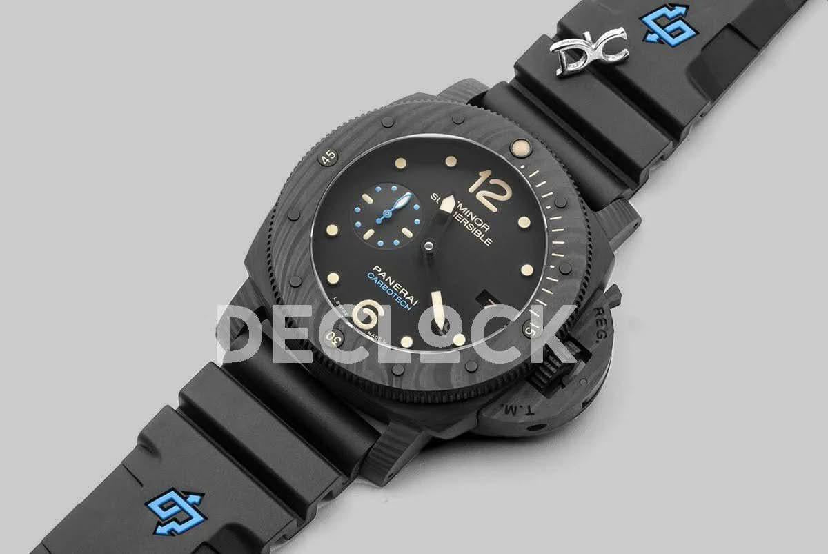 Replica Panerai PAM616 Luminor Submersible Carbotech |  Declock.